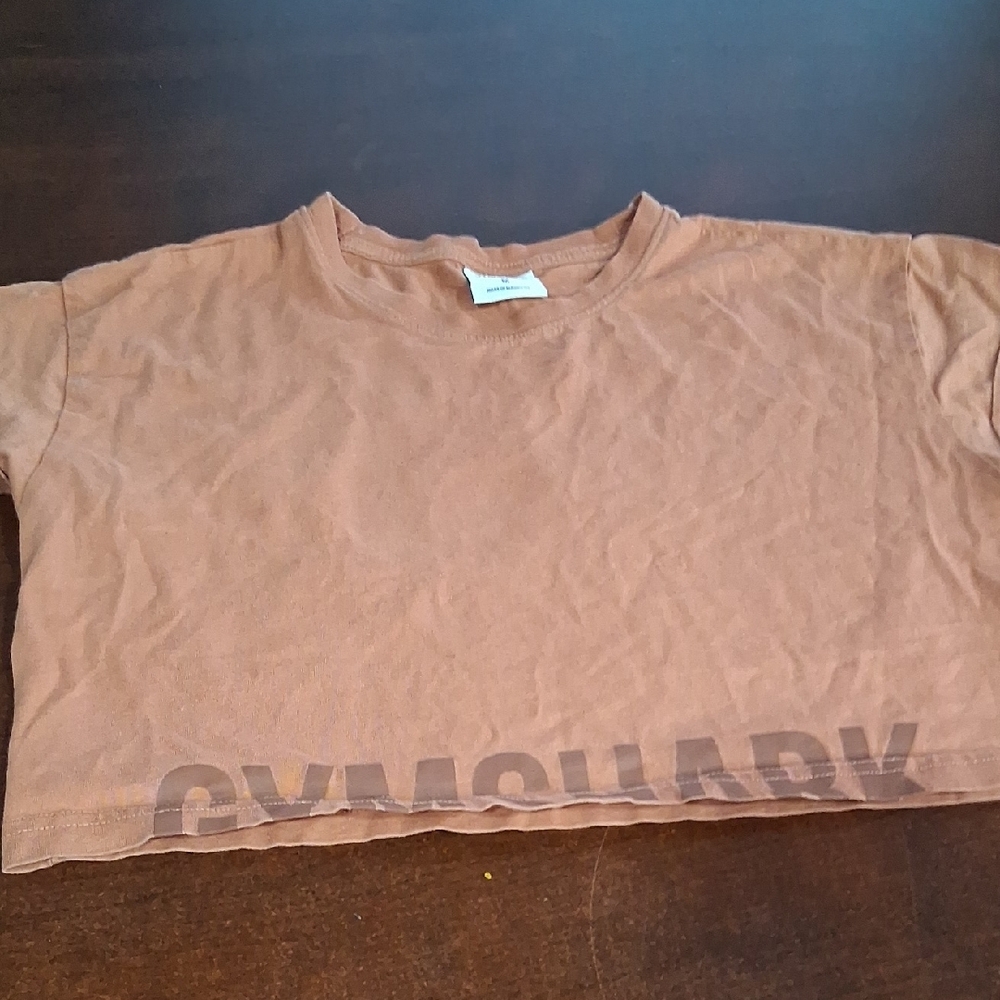 Gymshark Brown Crop Top